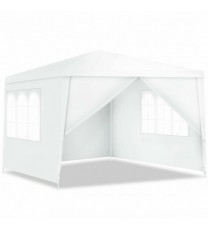 10 x 10 Feet Outdoor Side Walls Canopy Tent with 4 Removable Sidewalls