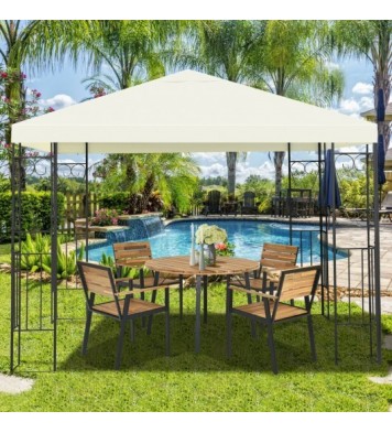 10 x 10 Feet Patio Gazebo Canopy Tent Garden Shelter