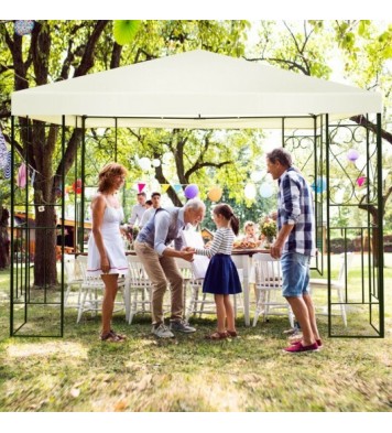 10 x 10 Feet Patio Gazebo Canopy Tent Garden Shelter