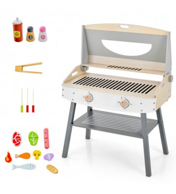 Kids Barbecue Grill Playset for Girls and Boys Aged 3+