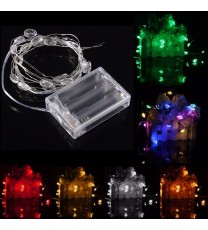 2M 20 LED Lucky Egg Style Battery Operated Xmas String Fairy Lights Party Wedding Christmas Decor