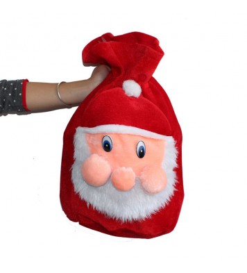 Christmas Party Home Decoration Santa Claus Gift Candy Bag For Kids Children Gift Toys