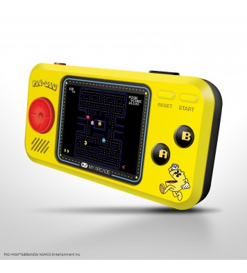 Pac-man hits handheld gaming system