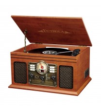 6-in-1 Victrola Entertainment Center