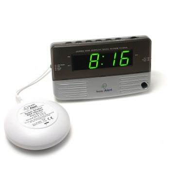 Alarm Clock w/ Bed Shaker