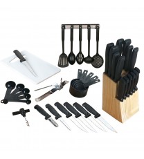 Gibson Home Total Kitchen 41-Piece Cutlery Combo Set