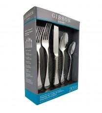 Gibson Home Classic Manchester 20-Piece Flatware Set