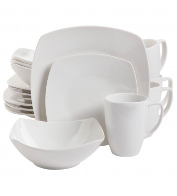 Zen Buffetware 16 piece Square Dinnerware Set