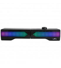 beFree Sound Gaming Dual Soundbar with RGB LED Lights