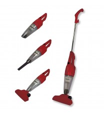 Impress GoVac 2-in-1 Upright-Handheld Vacuum Cleaner- Red