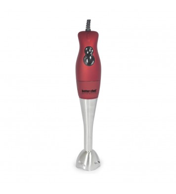 Better Chef DualPro Handheld Immersion Blender in Red