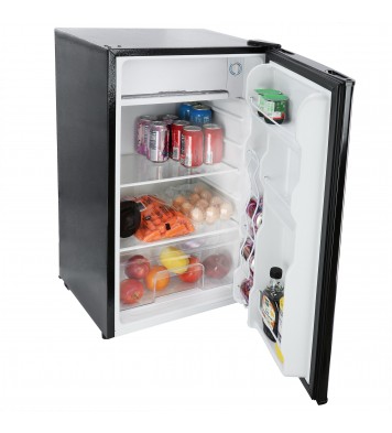 MegaChef 3.2 cu. ft. Compact Freestanding Mini Refrigerator in Black