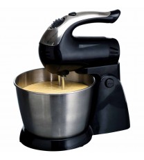 Brentwood 5-Speed Stand Mixer Stainless Steel Bowl 200W Black