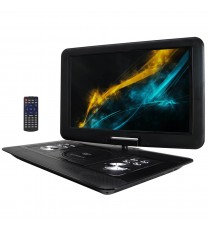 Trexonic 15.4 Inch Portable DVD Player with TFT-LCD Screen and USB/SD/AV Inputs