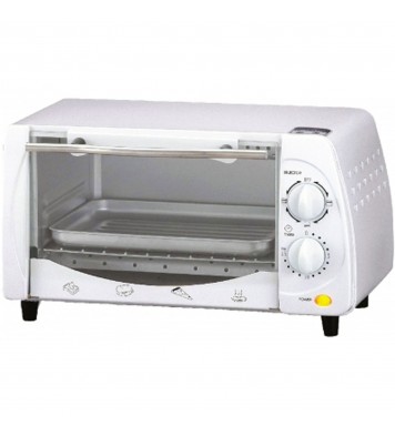 Brentwood 9-Liter (4 Slice) Toaster Oven Broiler (White)