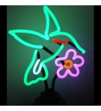 Hummingbird Neon Sculpture