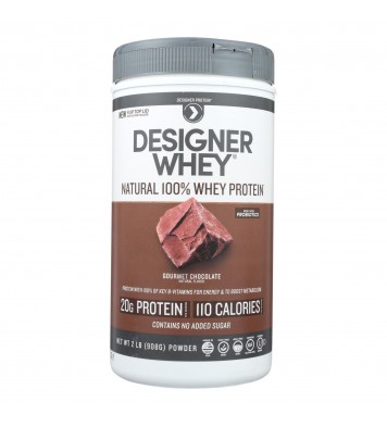 Designer Whey - Protein Powder - Chocolate - 2 lbs