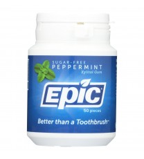 Epic Dental - Xylitol Gum - Peppermint - 50 Count