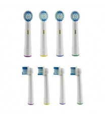 8 Replacement Brush Heads for Oral B Electric Brush