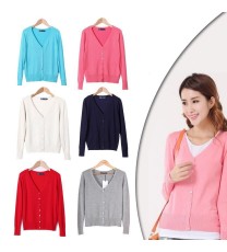 Color: Sky Blue,Size: Small - New Year Cardigans Long Sleeves Button Down Style