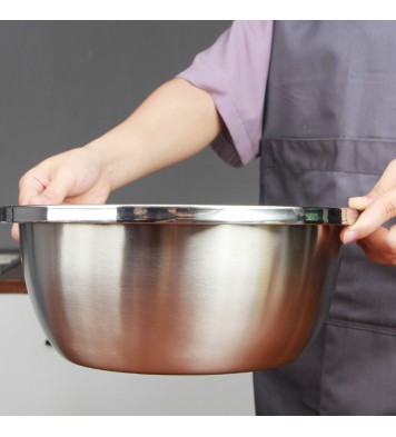 Thicken Colander Strainer Basin Cooker Utensil Mixing Bowl Kitchen Tool Rice Sieve Fruit Washing 304 stainless steel rice sieve