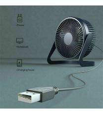 Portable Desktop Mini  Fan Usb Rechargeable Ultra-quiet Cooler Cooling Fan Household Electrical Appliances purple black