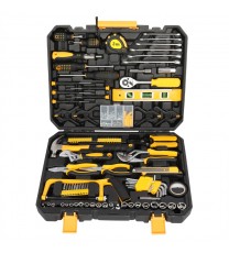 US 198pc Tool Set General Household Repair Hand Tool Kit with Toolbox Storage Case