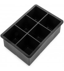 6 Slot Big Block Ice Cube Tray