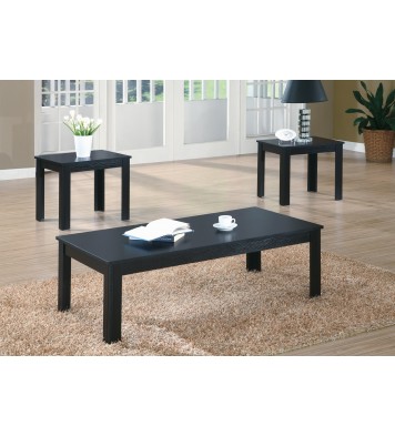 Black Table Set - 3Pcs Set