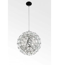 17 X" 17" Stainless Steel Pendant Lamp