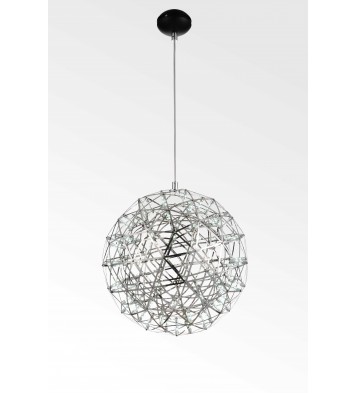 17 X" 17" Stainless Steel Pendant Lamp