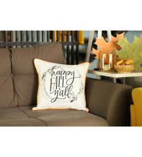 Set Of 2 18" Thanksgiving Quote Throw Pillow Cover In Multicolor