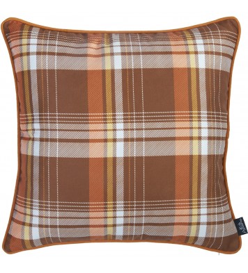 Set Of 2 18" Fall Thanksgiving Pumpkin Throw Pillow Cover