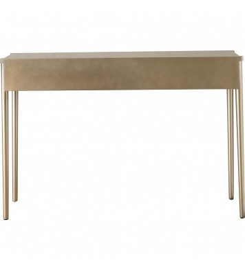 Champagne Finish Console Table