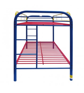 Colorful Twin Over Twin Bunk Bed