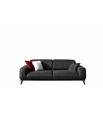 90" Dark Gray Linen Sleeper Sofa