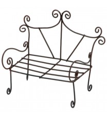 Timeless Miniatures Rustic Garden Bench