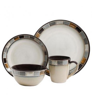 Gris 16PC DinnerWare Set