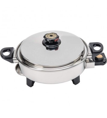 3.5qt T304 Stainless Steel Oil Core Skillet