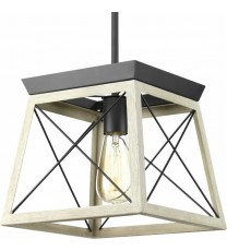 Graphite Dimmable Farm Home Light Lantern Geometric Chandelier