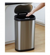 Stainless Steel 13 Gallon Touchless Kitchen Trash Can