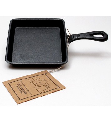 Old Mountain Cast Iron Preseasoned Square Skillet