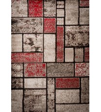 Apodaca Dusty Brick Red/Brown Area Rug 5 ft. by 7 ft.