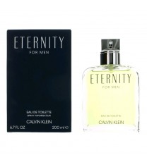 Eternity by Calvin Klein, 6.7 oz Eau De Toilette Spray for Men