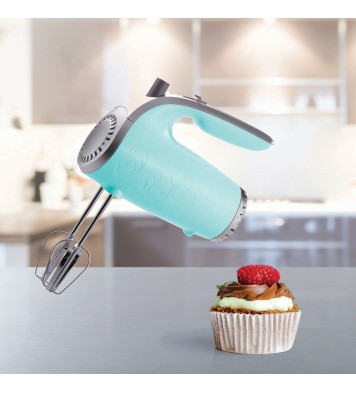 Brentwood HM-48BL Lightweight 5-Speed 150-Watt Electric Hand Mixer (Blue)