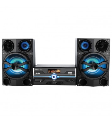 Supersonic IQ-9000BT Hi-Fi Multimedia Audio System with Bluetooth and Auxiliary/USB/Microphone Inputs