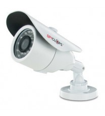 Spyclops SPY-MINBULLETW2 CCTV INDOOR/OUTDOOR Bullet Style Security Camera, White