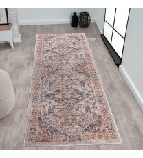 Jasmine Vintage Medallion Woven Area Rug