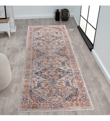 Jasmine Vintage Medallion Woven Area Rug