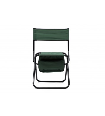 2-piece Folding Outdoor Chair with Storage Bag, Portable Chair for indoor, Outdoor Camping, Picnics and Fishing,Green